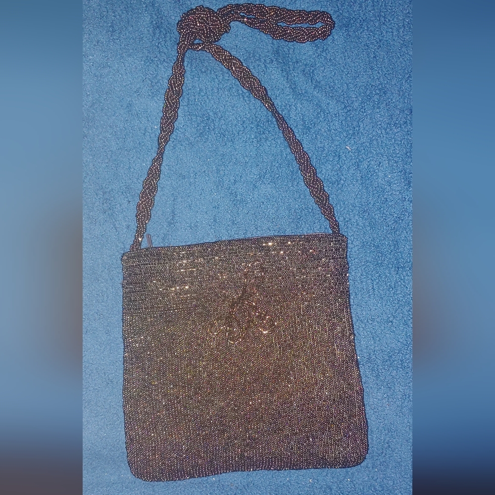 Hand beaded bag from Hong Kong